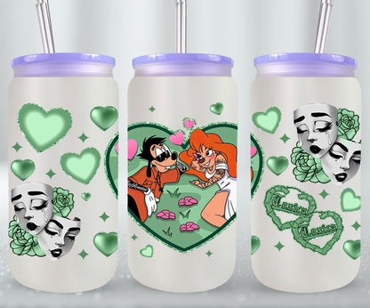 Cholos Cartoon-10165 - glass can