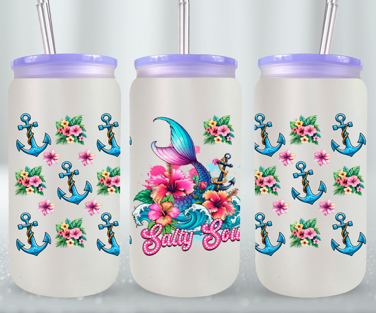 Salty Soul Retro Summer-10668 - glass can
