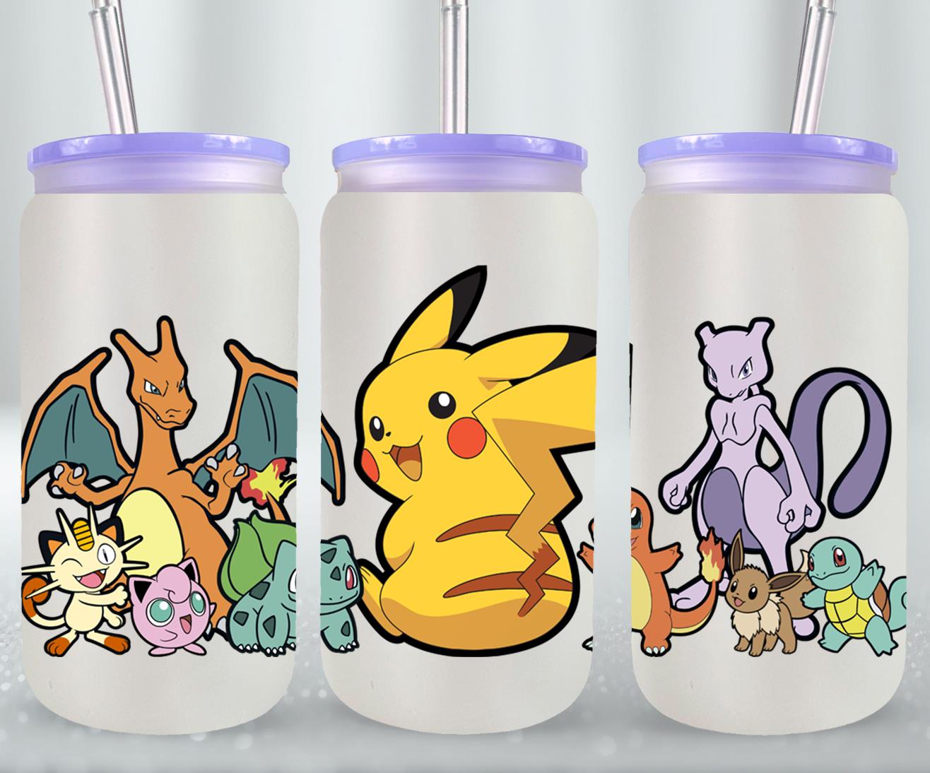 Pokemon - glass can