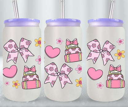 Bows and Books-9973 - glass can