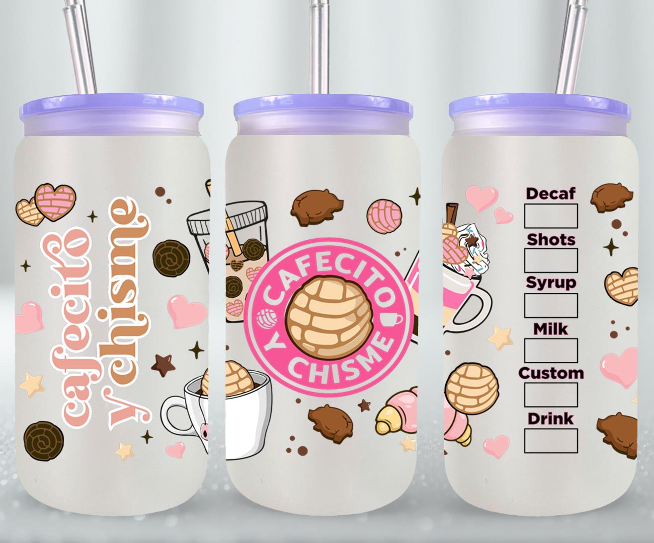 Cafecito y Chisme-10051 - glass can