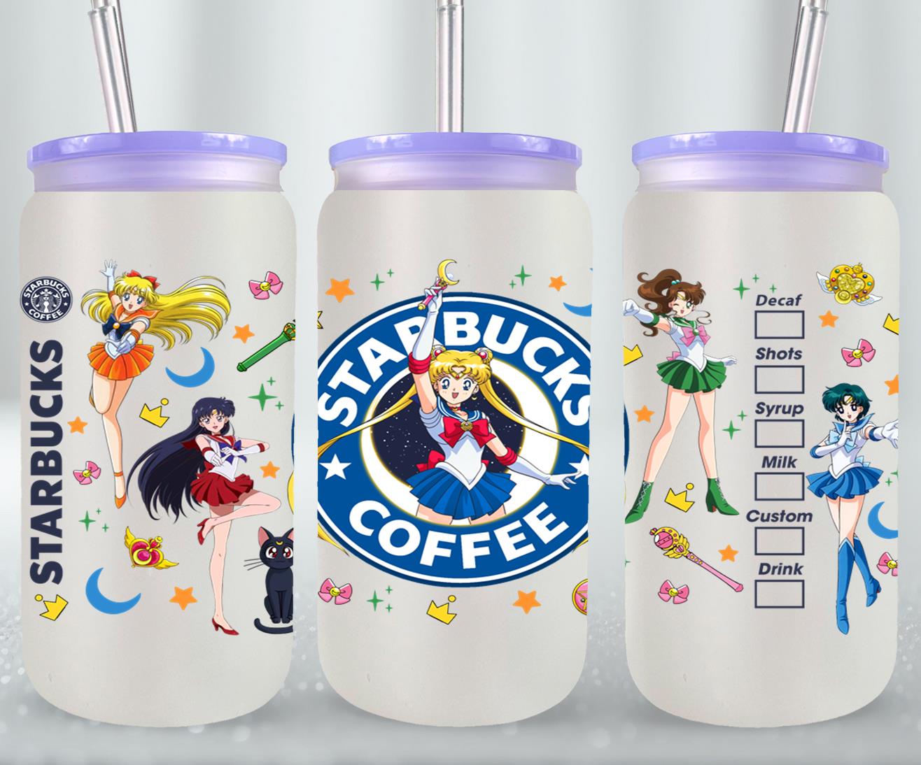 Moon Girls-9941 - glass can