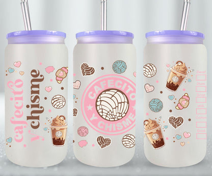 Cafecito y Chisme-10050 - glass can