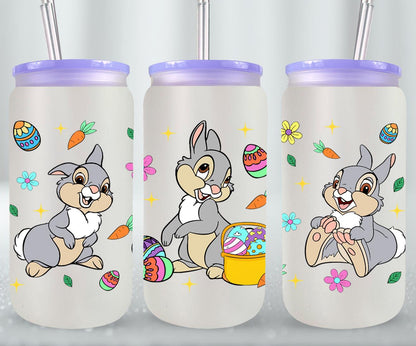 Easter Bunny-10322 - glass can