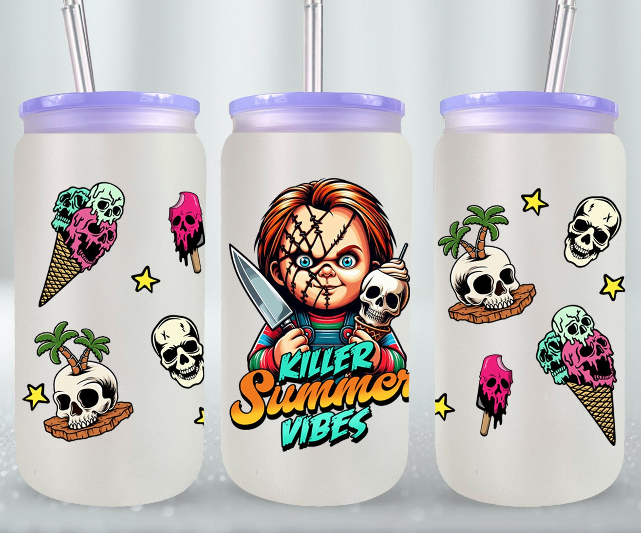 Killer Summer Vibes-10694 - glass can