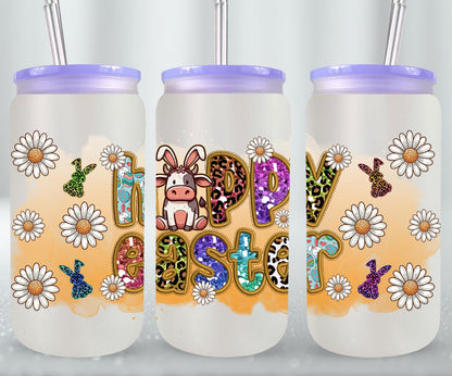 Cow Easter Day-10287 - glass can