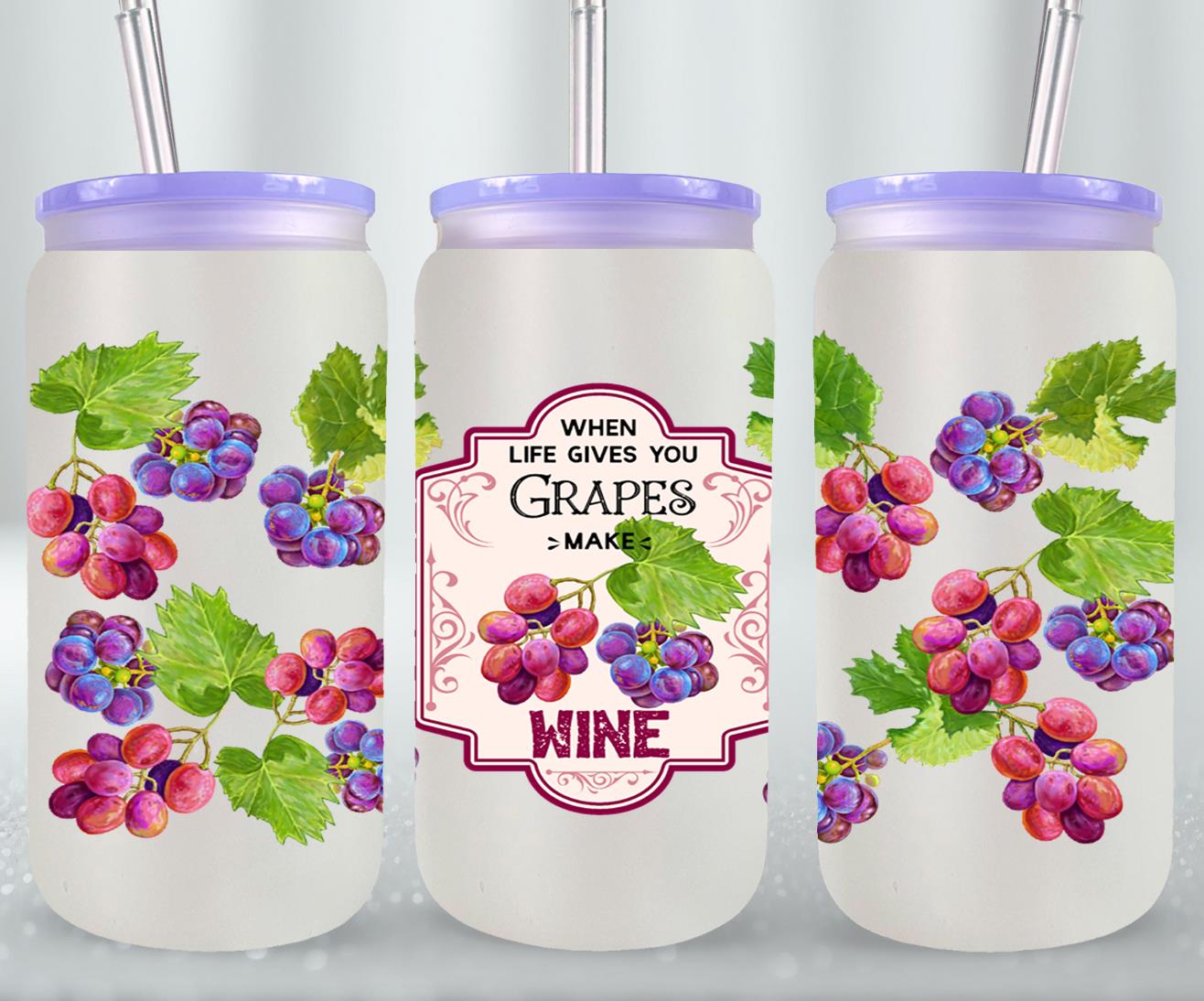 Wine-10280 - glass can