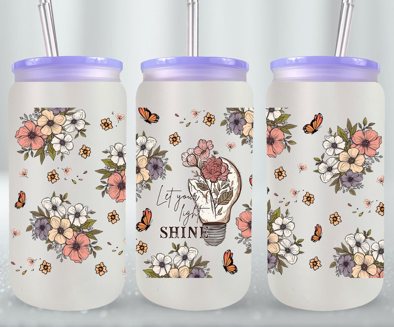 Let Your Light Shine-9901 - glass can