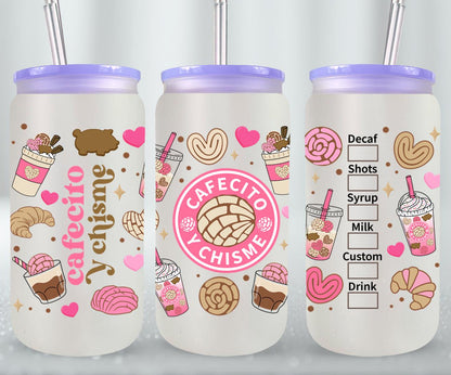 Cafecito y Chisme-10044 - glass can