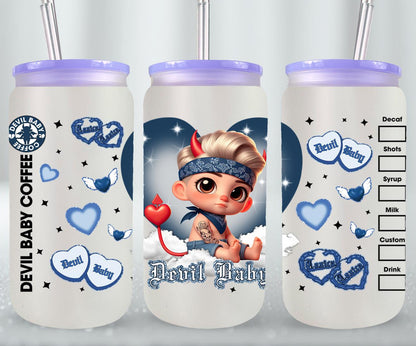 Devil Baby-10132 - glass can