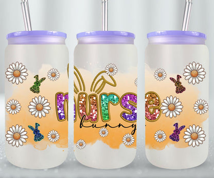 Nurse Bunny-10441 - glass can