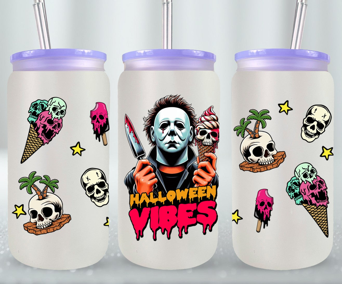 Halloween Vibes-10762 - glass can