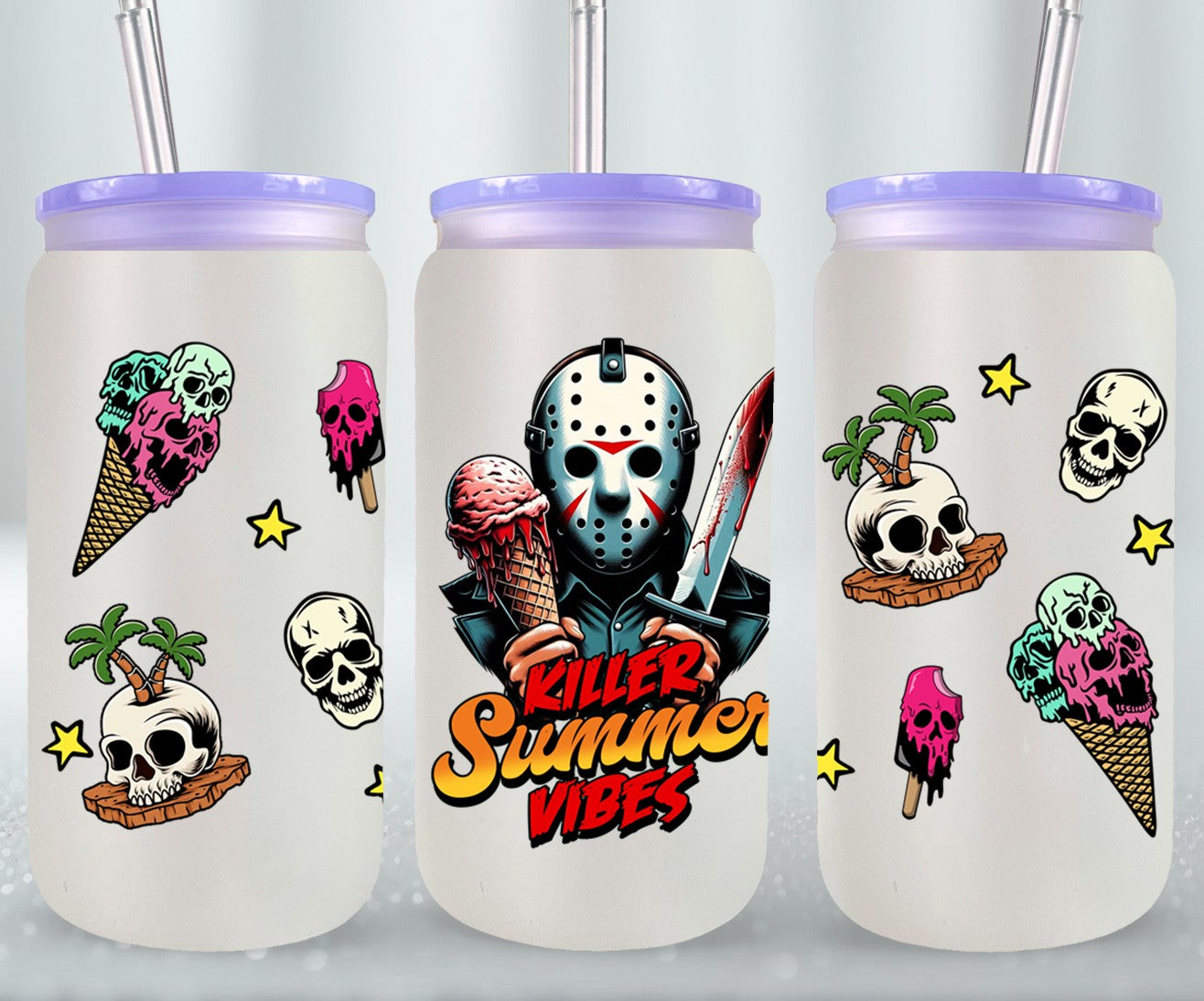 Killer Summer Vibes-10709 - glass can