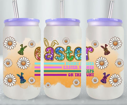 Cartton Easter Day-10283 - glass can