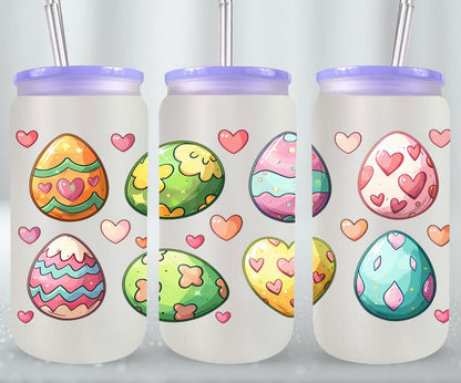 Easter Eggs-10324 - glass can