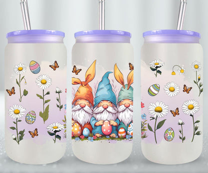 Gnomes Easter Day-10353 - glass can