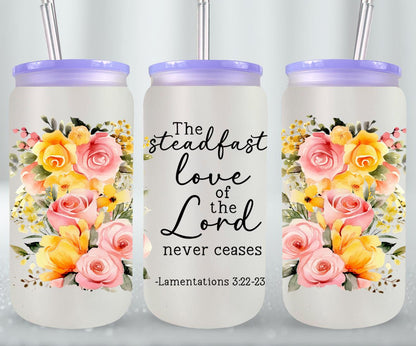 Love OF The Lord-10214 - glass can