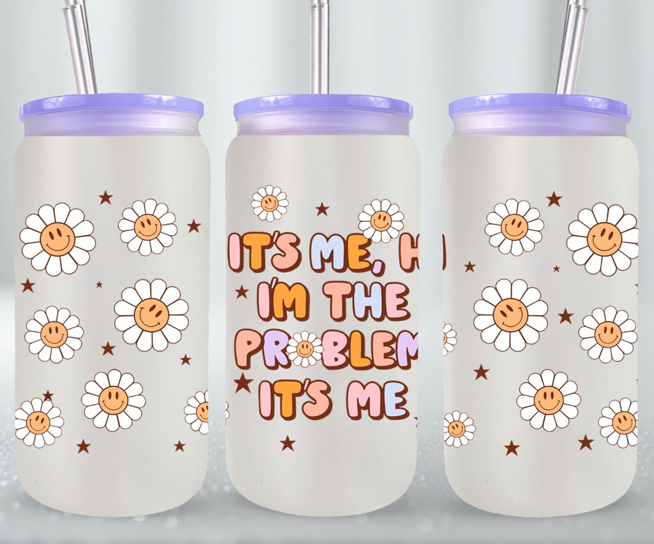 Its Me-9898 - glass can