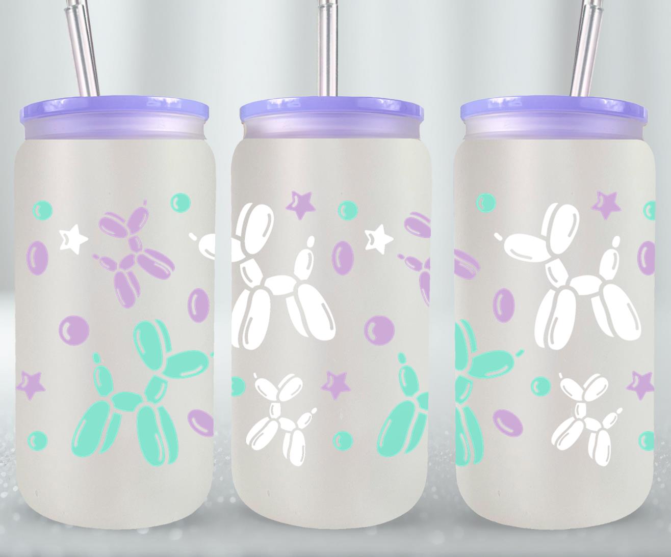 Ballon Dog-9965 - glass can