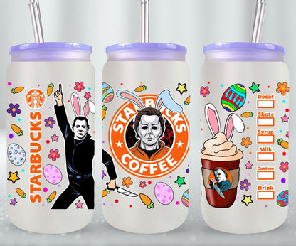 Easter Michael Myers-10339 - glass can