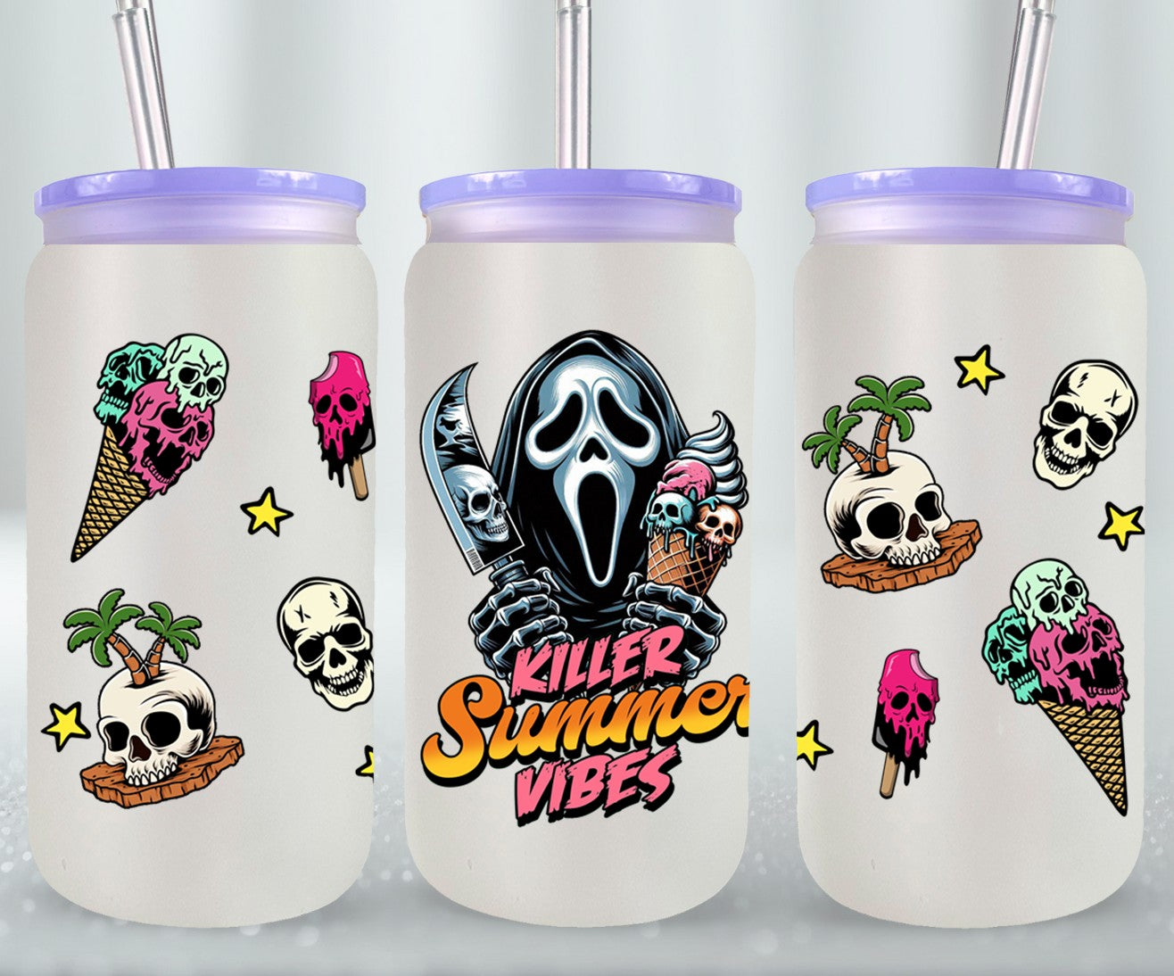 Killer Summer Vibes-10706 - glass can