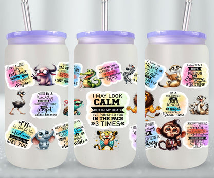 I May Look Calm-9897 - glass can