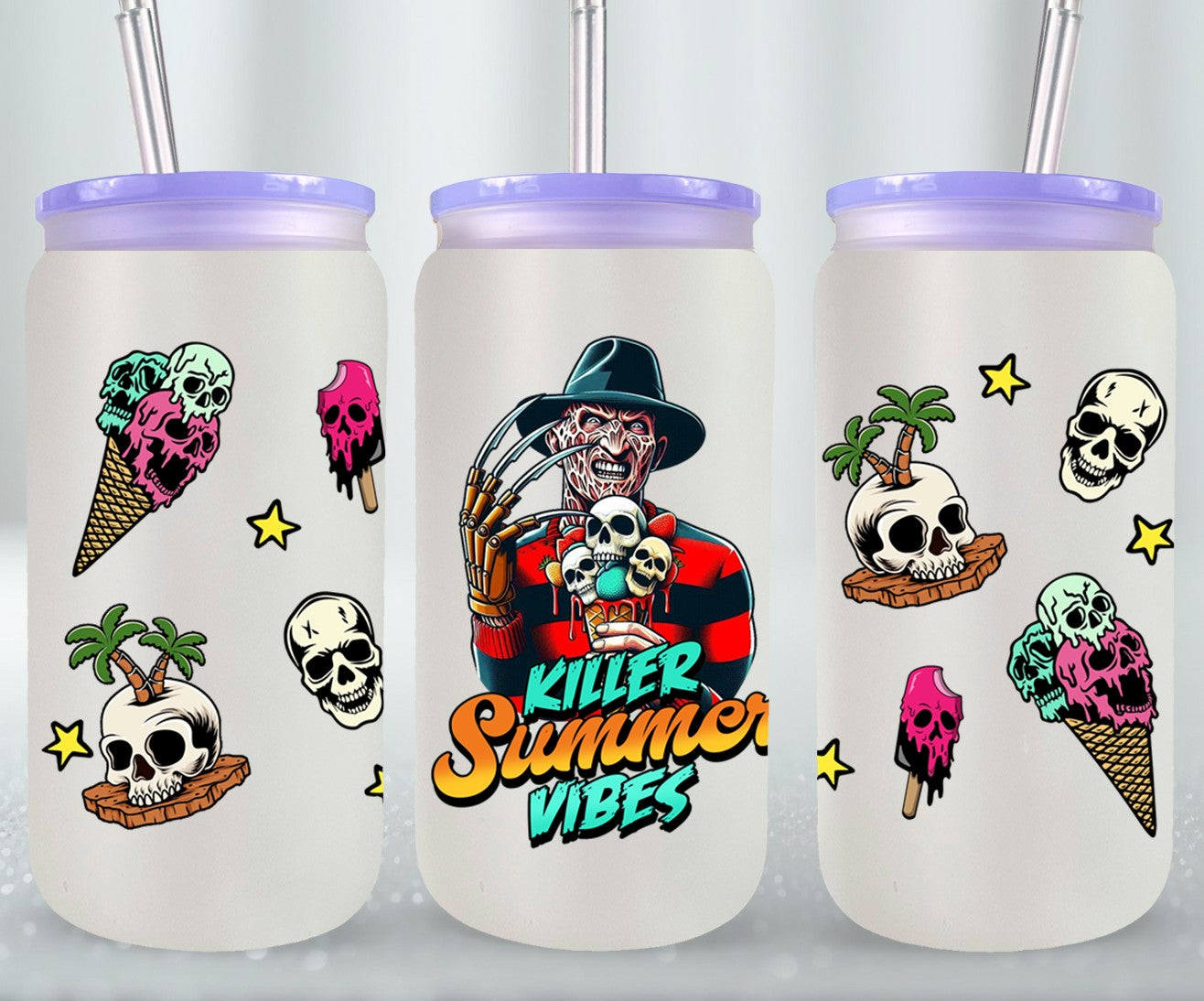 Killer Summer Vibes-10702 - glass can