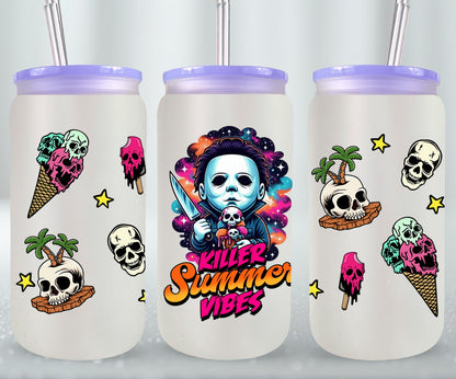 Summer Killer Vibes - glass can