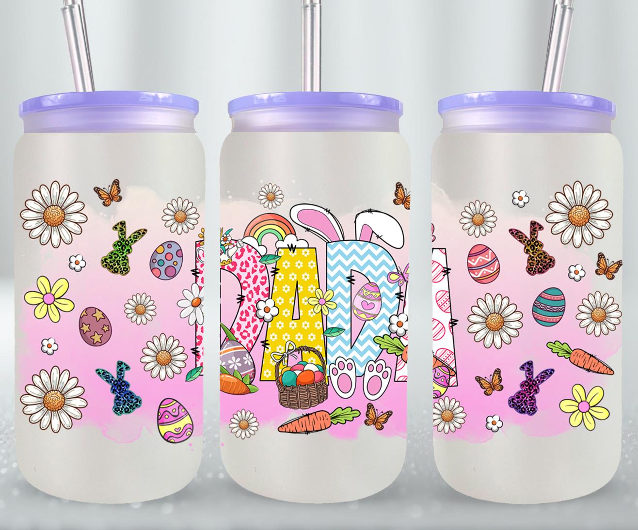 Dada Easter Day-10320 - glass can