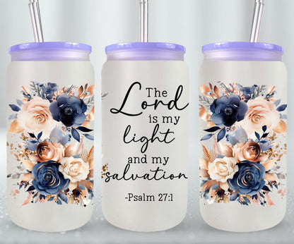 The Lord Is My Light-10226 - glass can