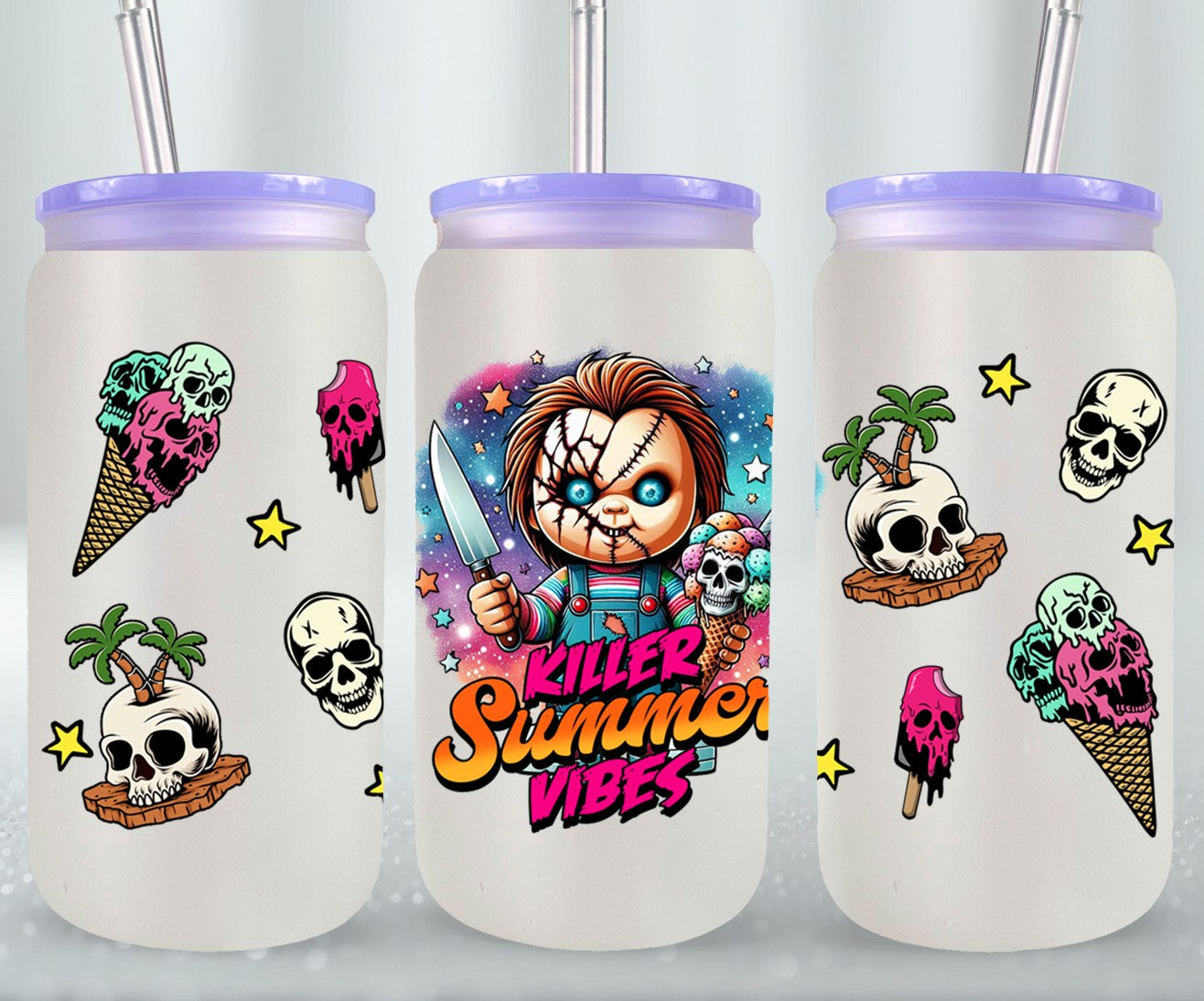 Summer Killer Vibes-10722 - glass can