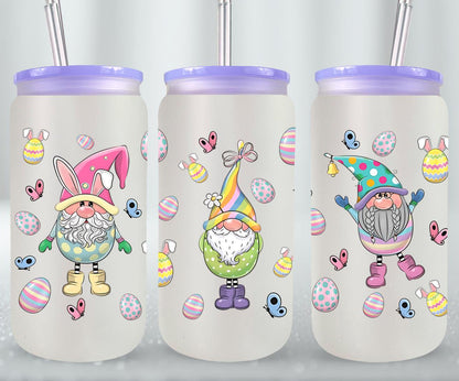 Easter Gnomeo-10328 - glass can