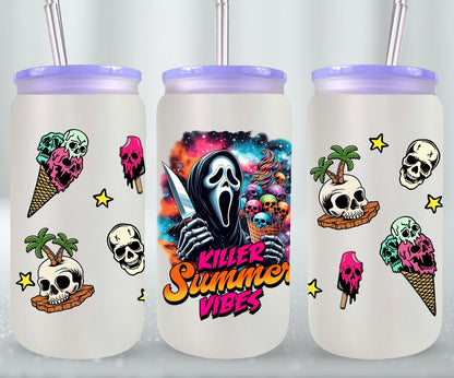 Summer Killer Vibes - glass can