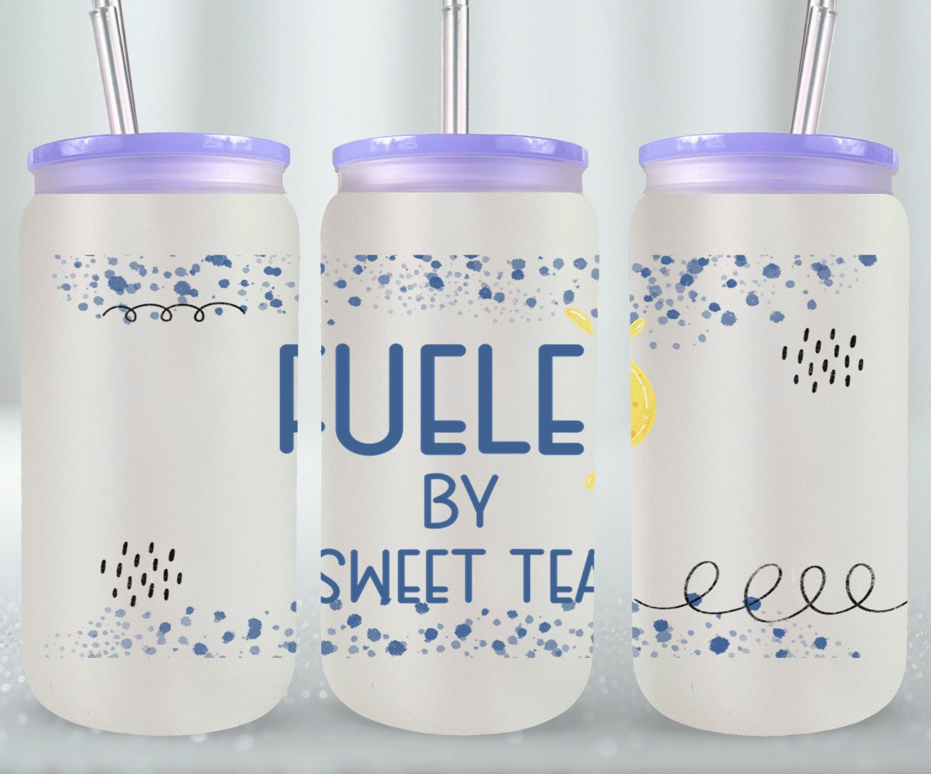 Fueled By Sweet Tea-10683 - glass can