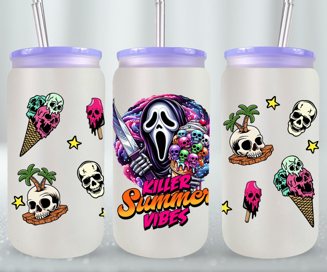 Summer Killer Vibes-10731 - glass can