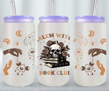 Salem Witch Book Club-9984 - glass can