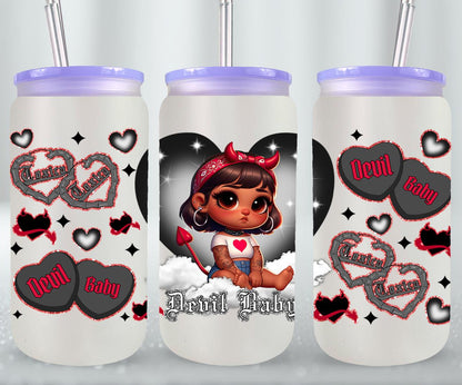 Devil Baby-10131 - glass can