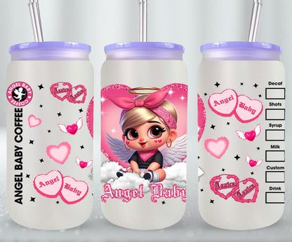 Angel Baby-10121 - glass can