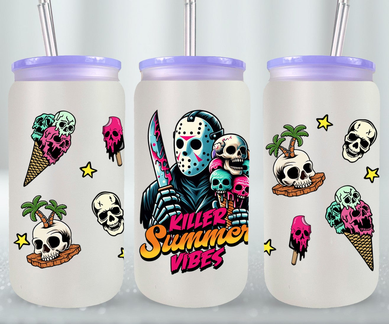 Killer Summer Vibes-10708 - glass can