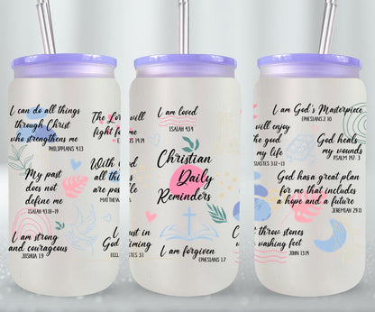 Christian Daily Reminders-10193 - glass can