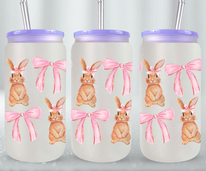 Coquette Bunnies-10247 - glass can
