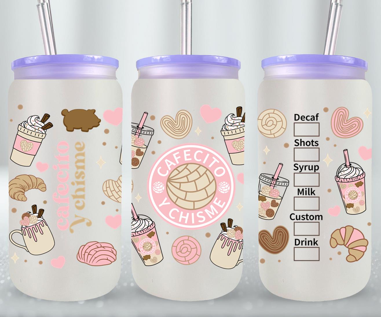 Cafecito y Chisme-10035 - glass can