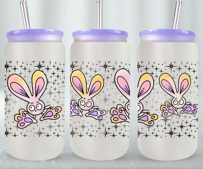 Funny Bunnies-10350 - glass can