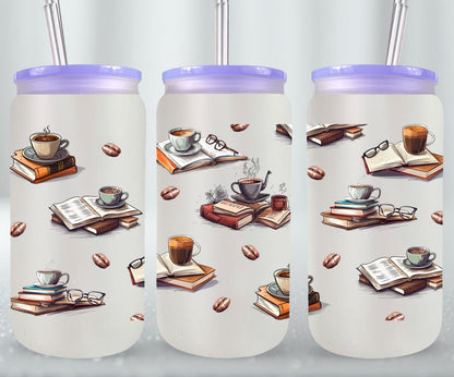 Books and Coffee1-9970 - glass can