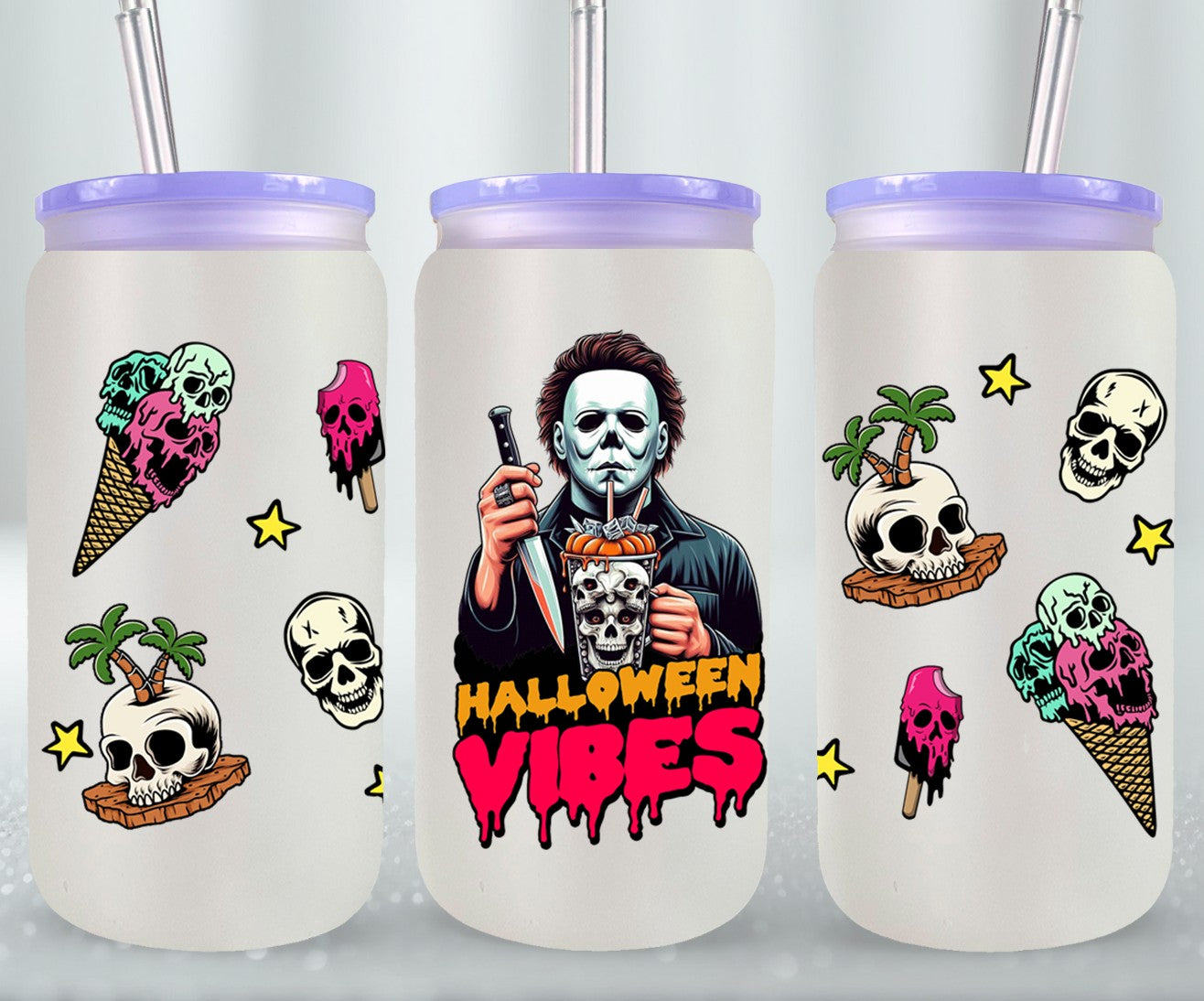 Halloween Vibes-10761 - glass can