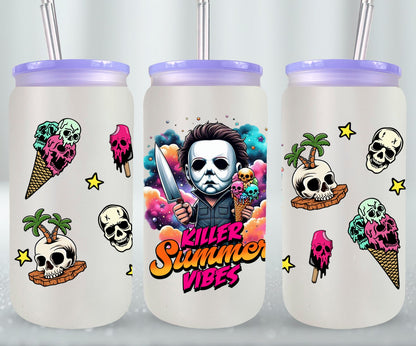 Summer Killer Vibes - glass can