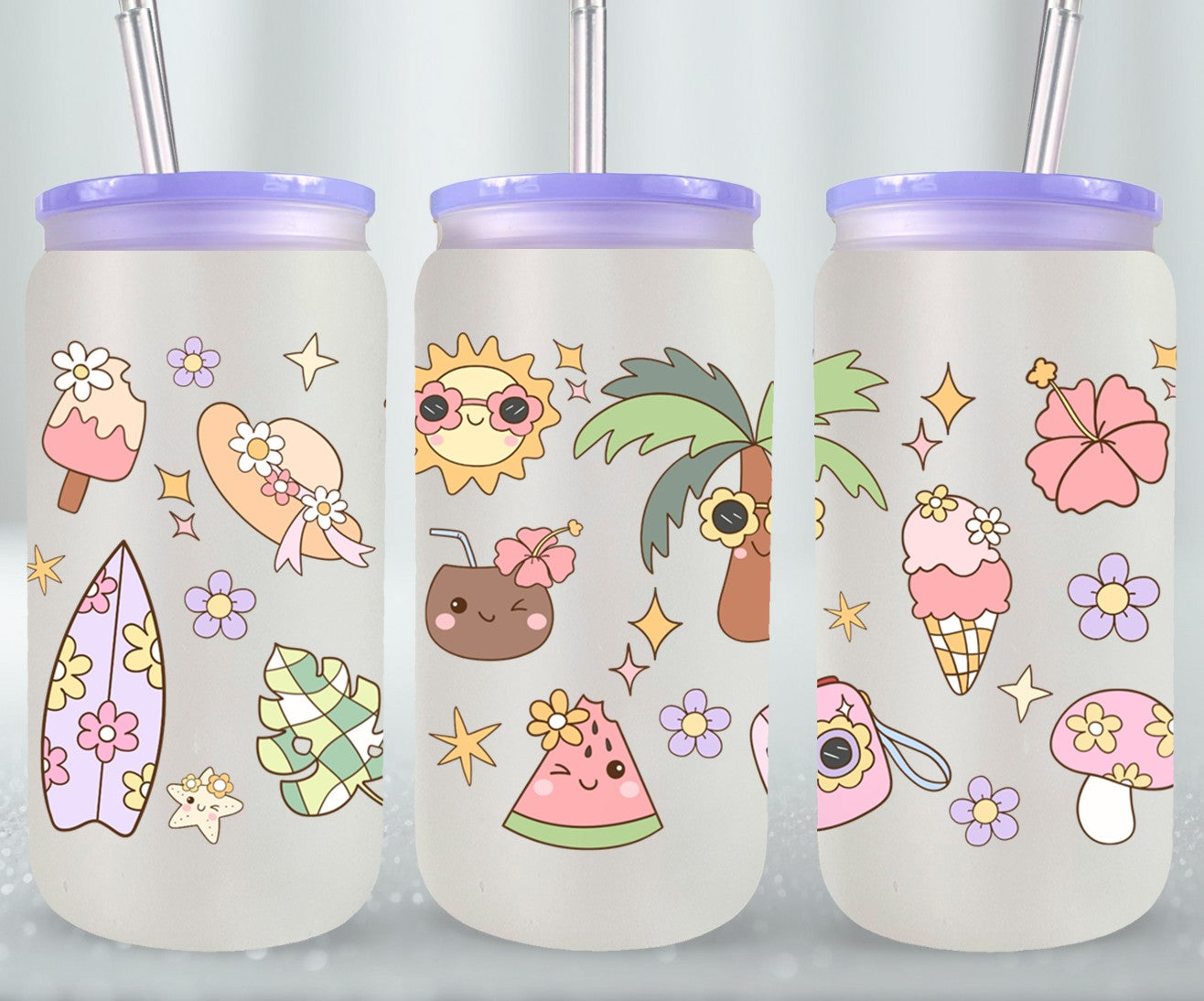 Tropical Summer-10692 - glass can