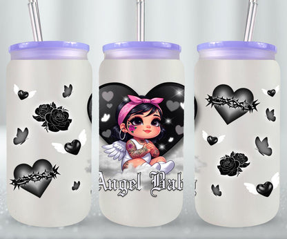 Angel Baby-10119 - glass can
