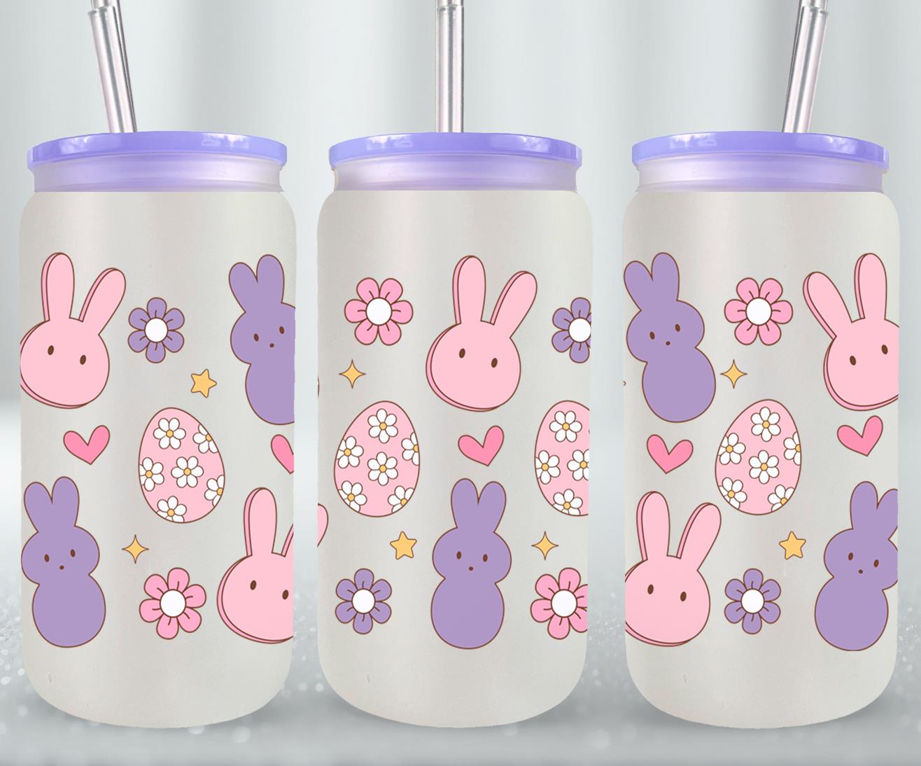 Cute Peeps-10455 - glass can