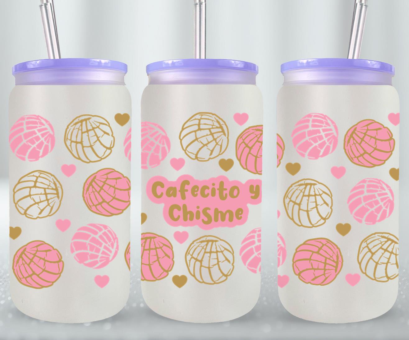 Cafecito y Chisme-10032 - glass can